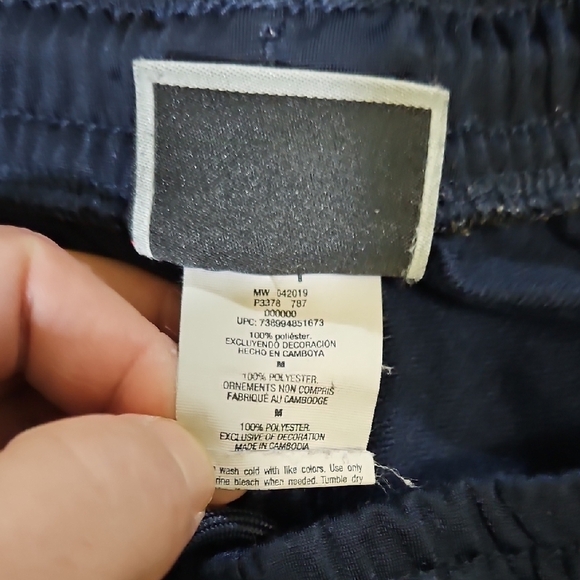 Champion Mens Size M Navy and Red Joggers RARE - Picture 5 of 7